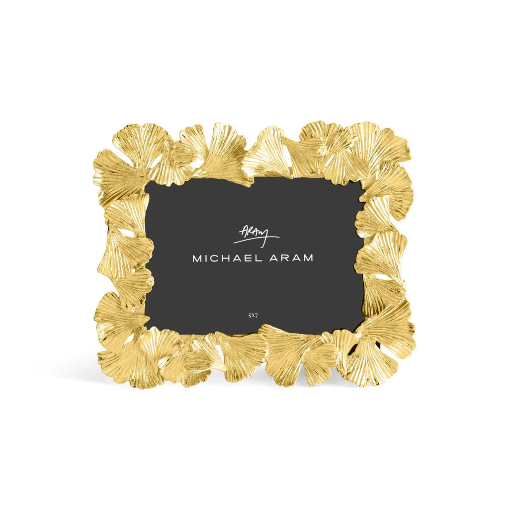 Michael Aram, Golden Ginkgo Frame 13x18