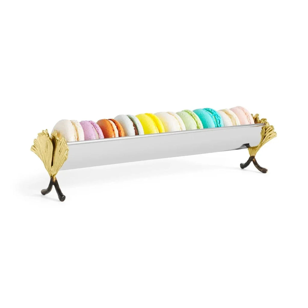 Michael Aram, Golden Ginkgo macaron Dish
