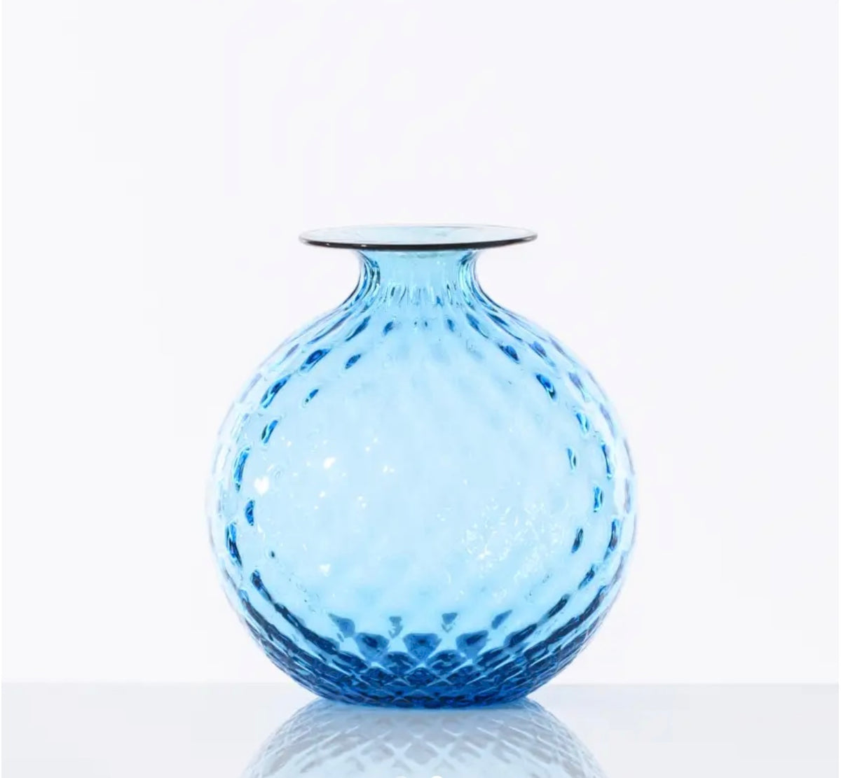 MONO FIORI, Small balloton Murano glass vase