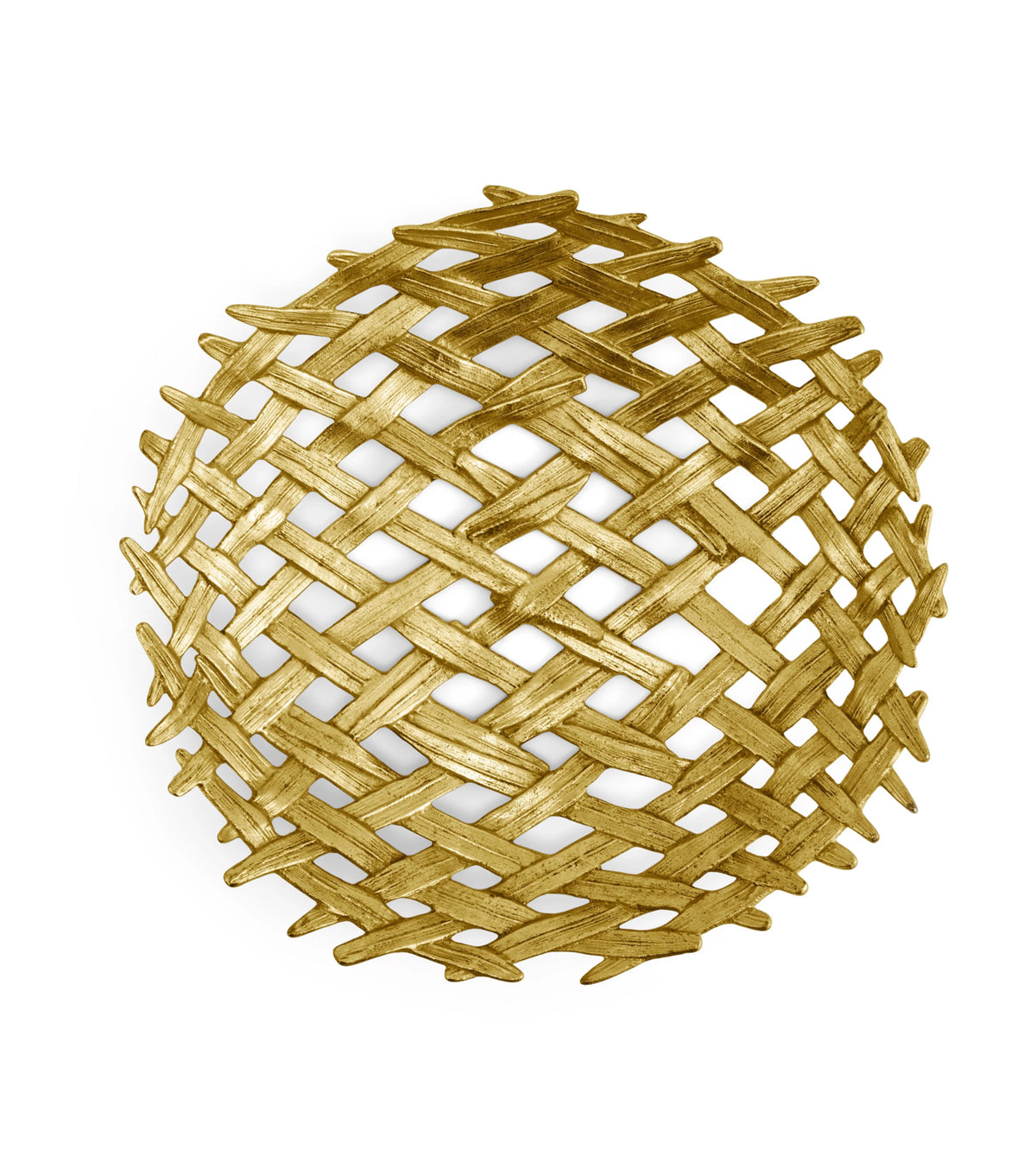 Michael Aram, palm centerpiece bowl.