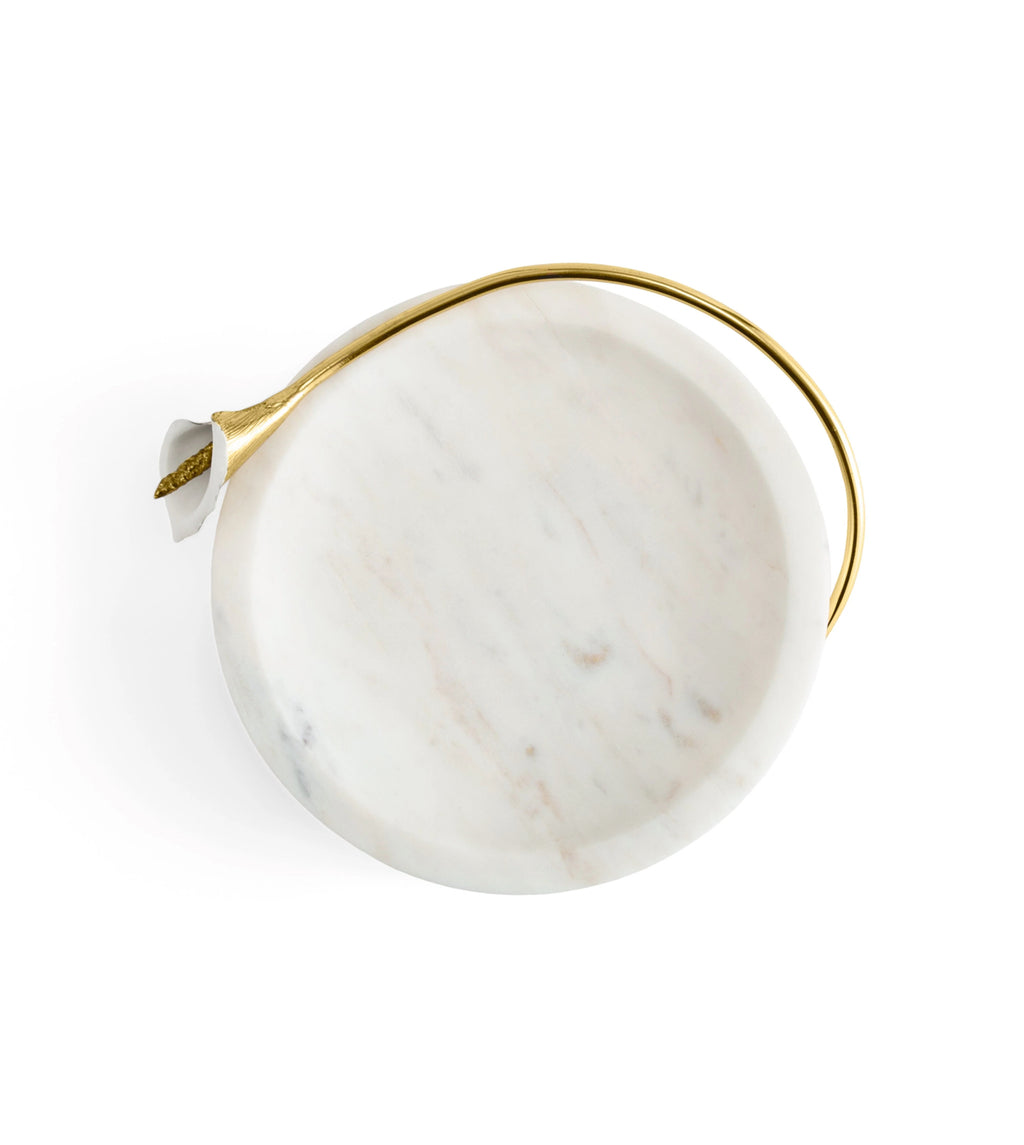 Michael Aram, Calla lily marble dish