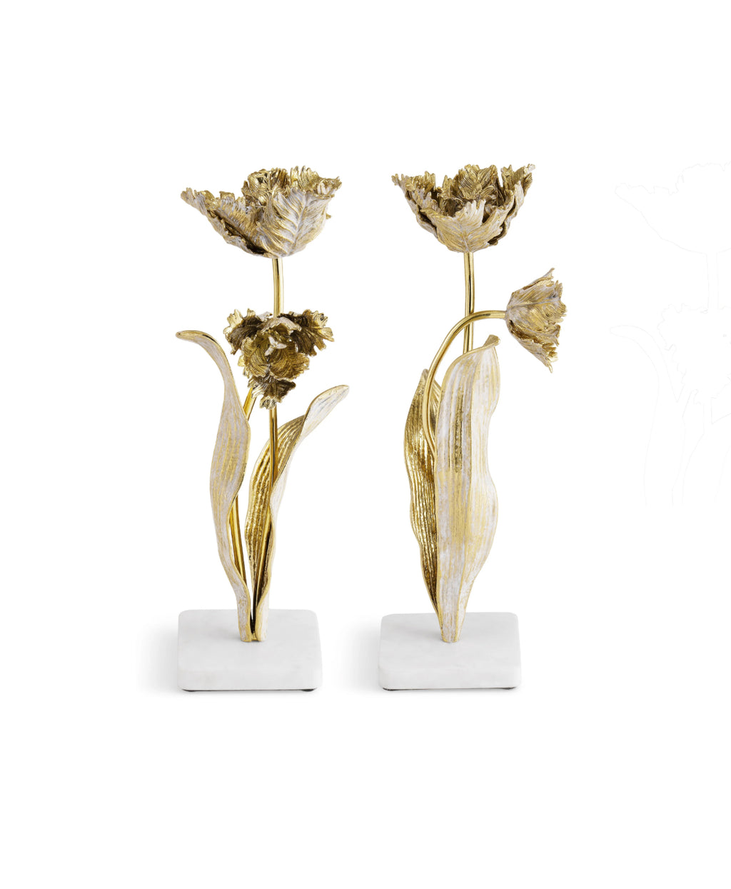 Michael Aram, Tulip Candleholders.