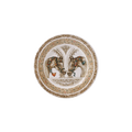 Gien, Chevaux du vent, Set of 4 bread plate.