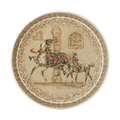 Gien, Chevaux du vent, Cake platter.