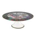 Gien, Jardin du palais, footed cake stand