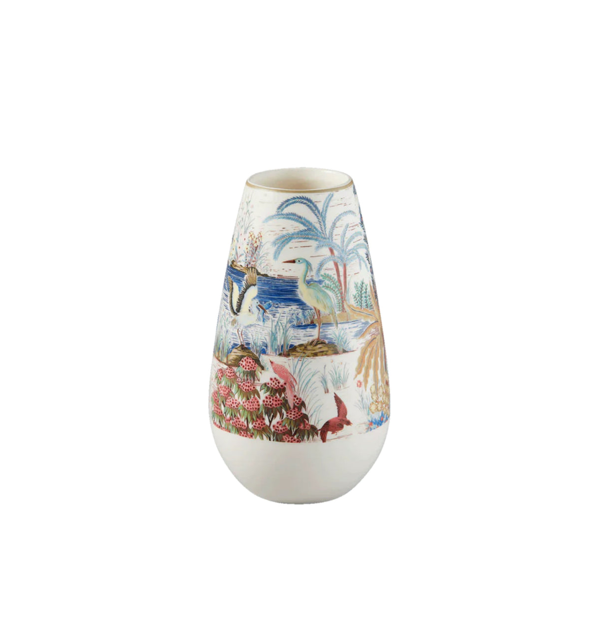 Gien, Jardin du palais, Contour vase, Medium
