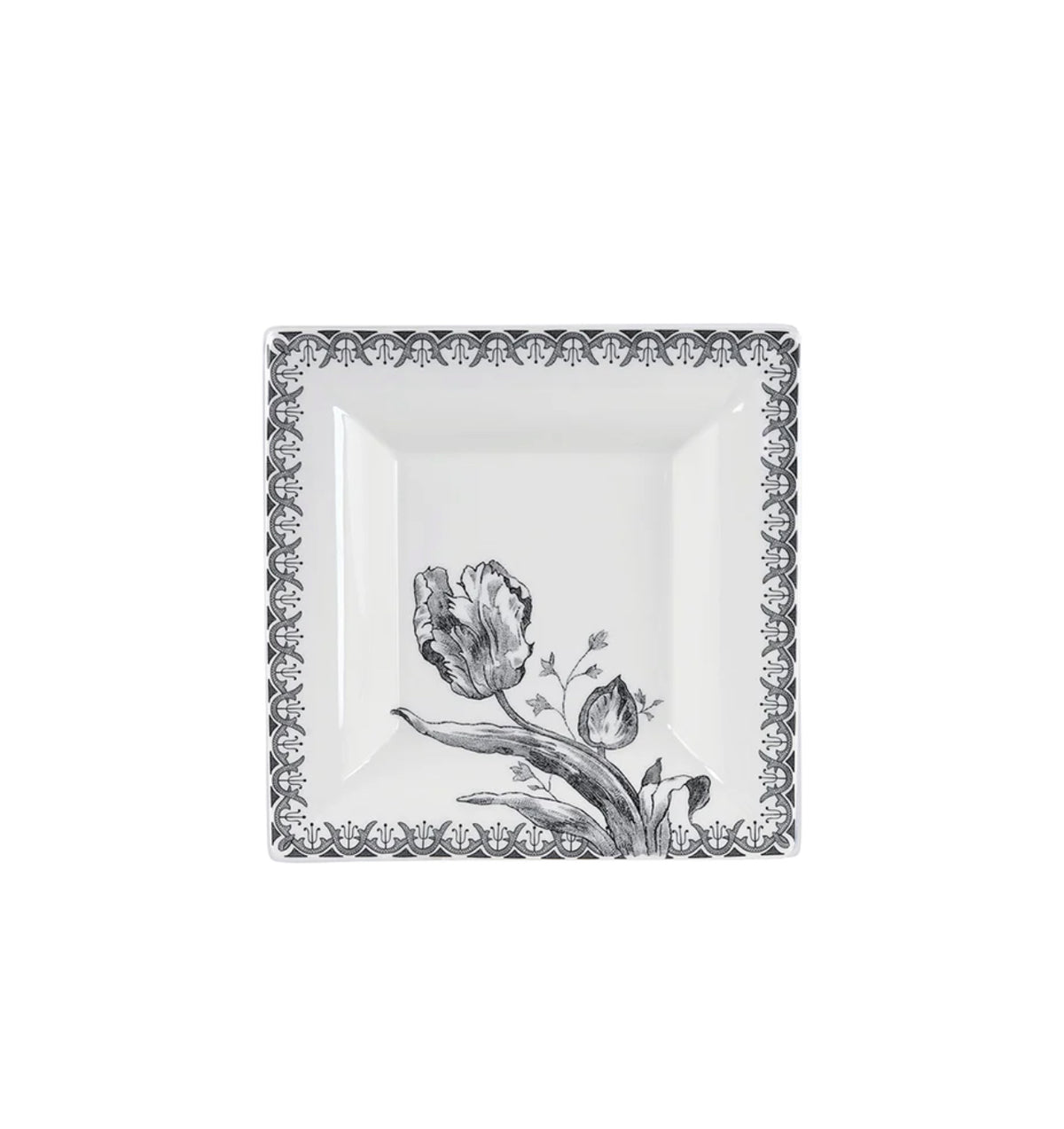 Gien, Square tray tulips.