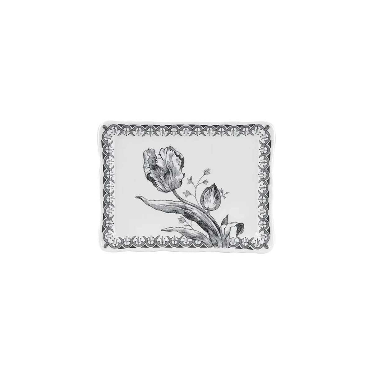 Gien, Small tray tulips.