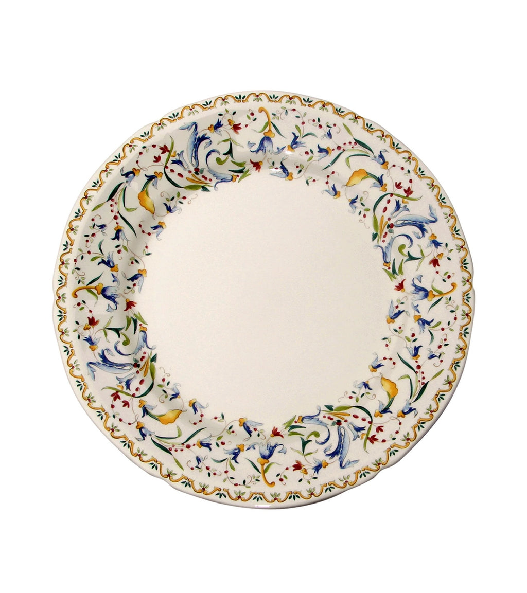 Gien, Toscna, Set of 4 dinner plates.