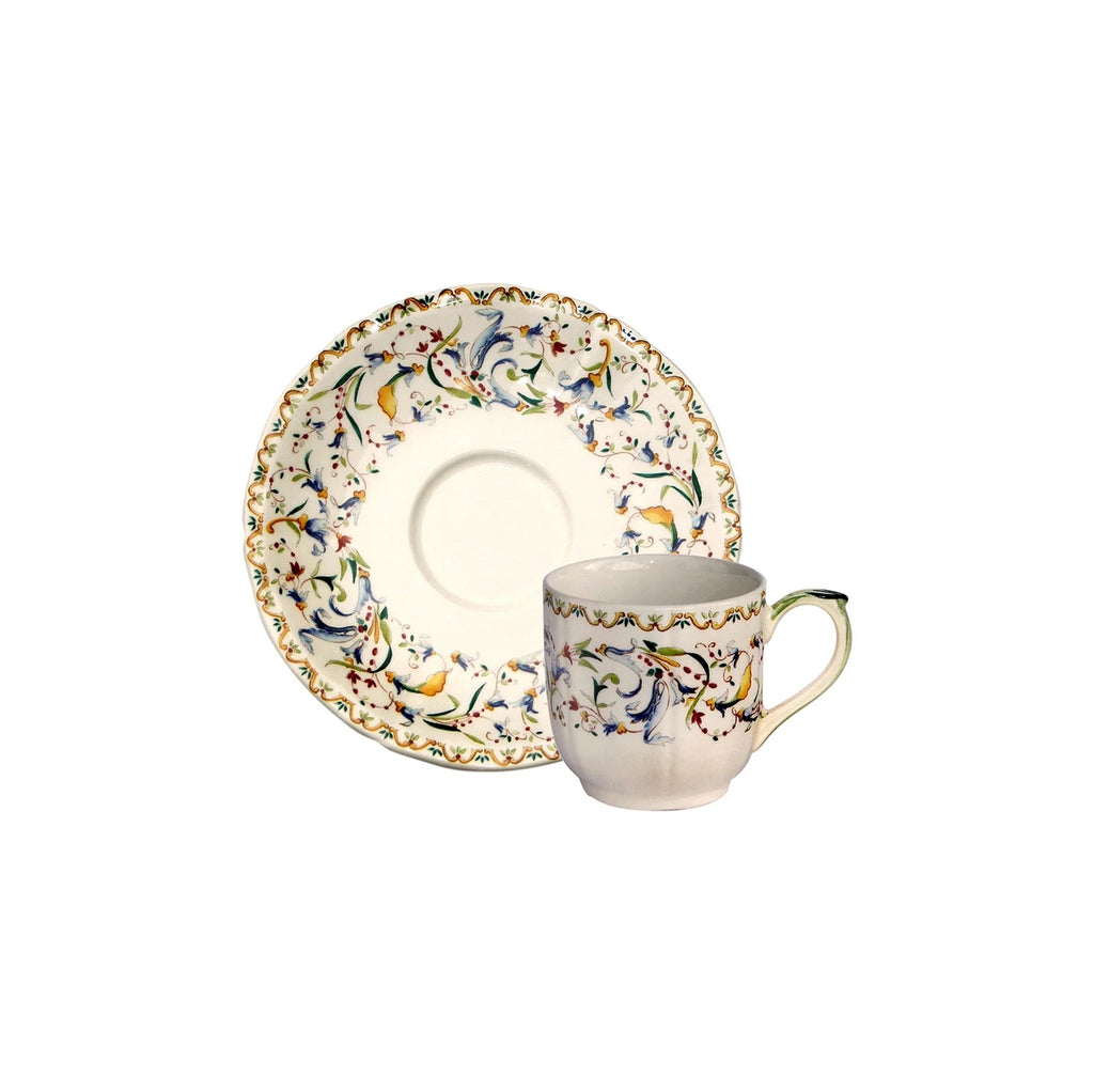Gien, Toscna, 2 espresso cups.