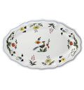 Gien, Oiseaux paradis, Oval plate.