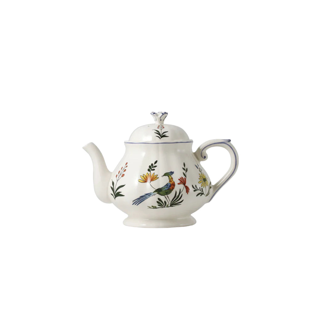 Gien, Oiseaux paradis, Teapot.
