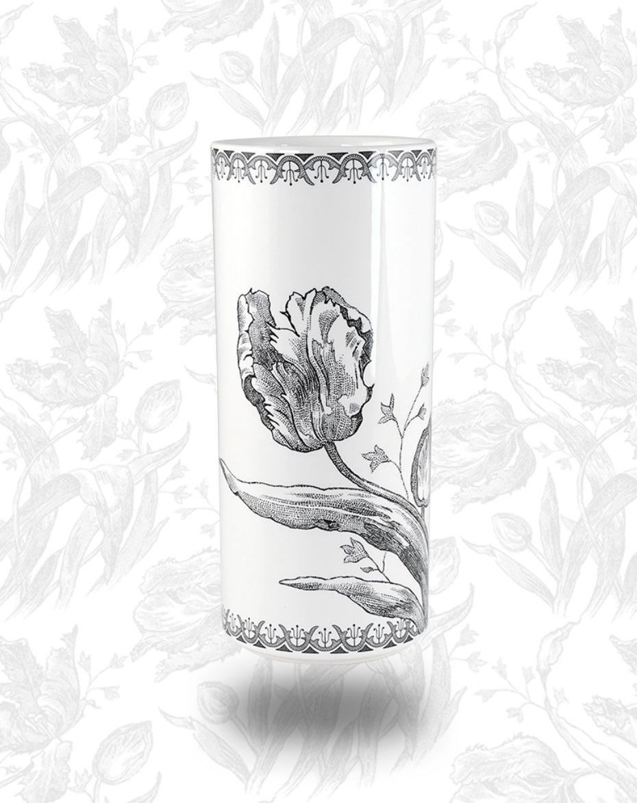 Gien, Cylinder vase 20 tulips.