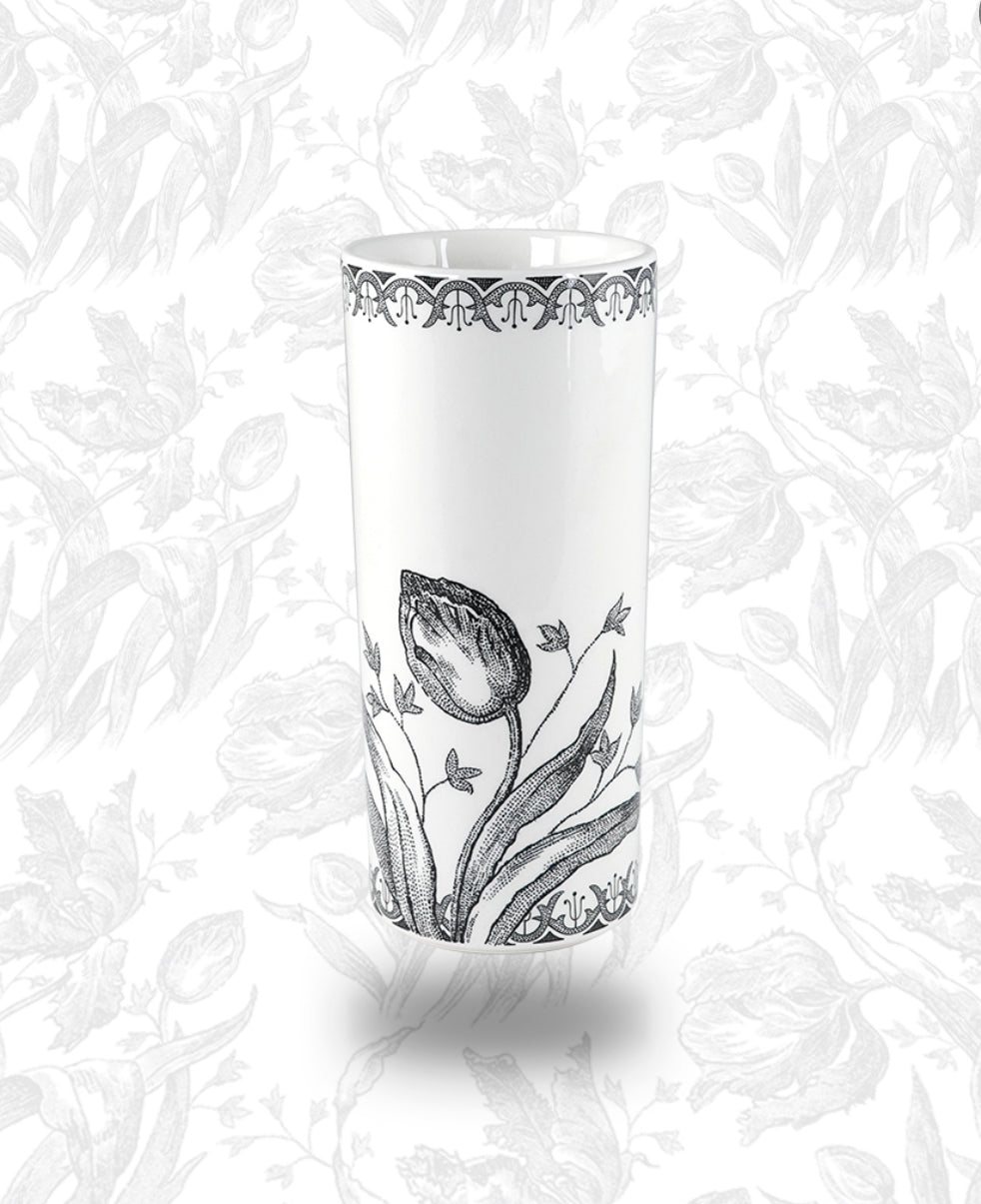 Gien, Cylinder vase 15 tulips.