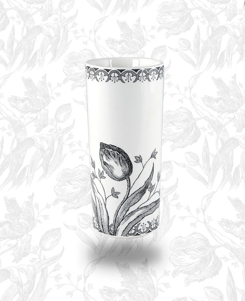 Gien, Cylinder vase 15 tulips.