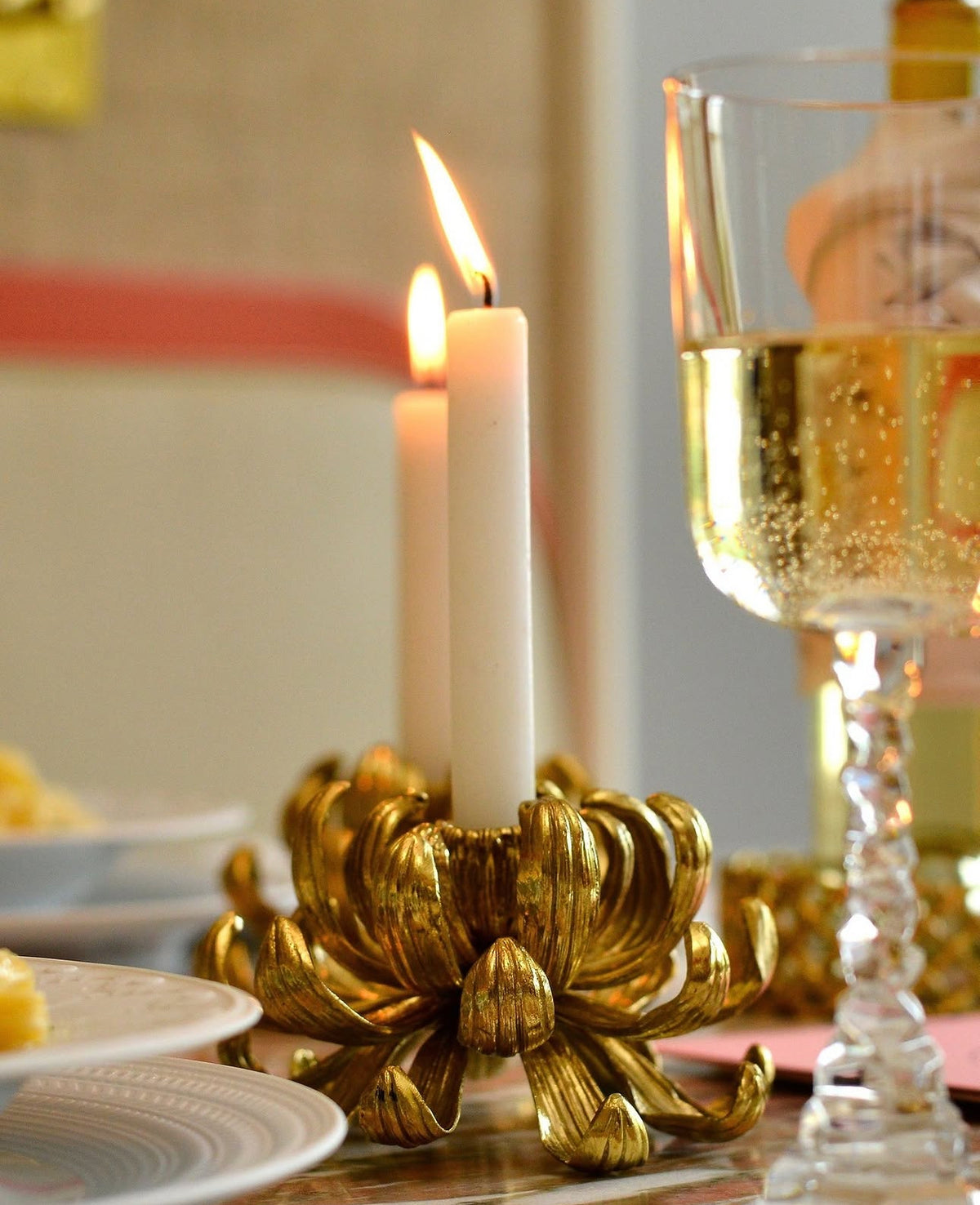 Michael Aram, Dahlia Candleholders.