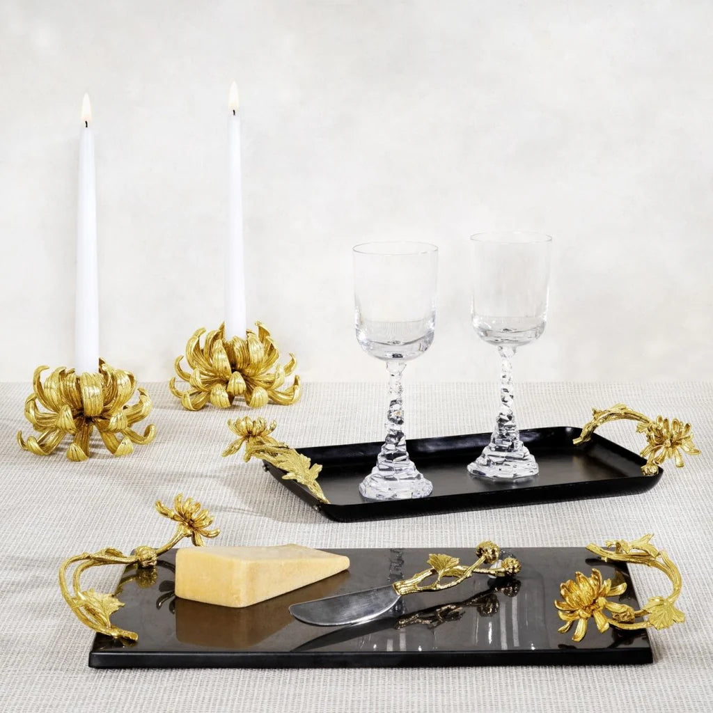 Michael Aram, Dahlia Candleholders.