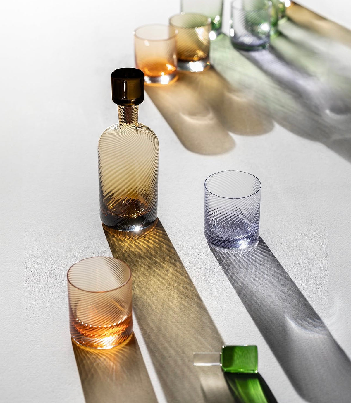 NassonMoretti, Borealis, Whiskey set amber.