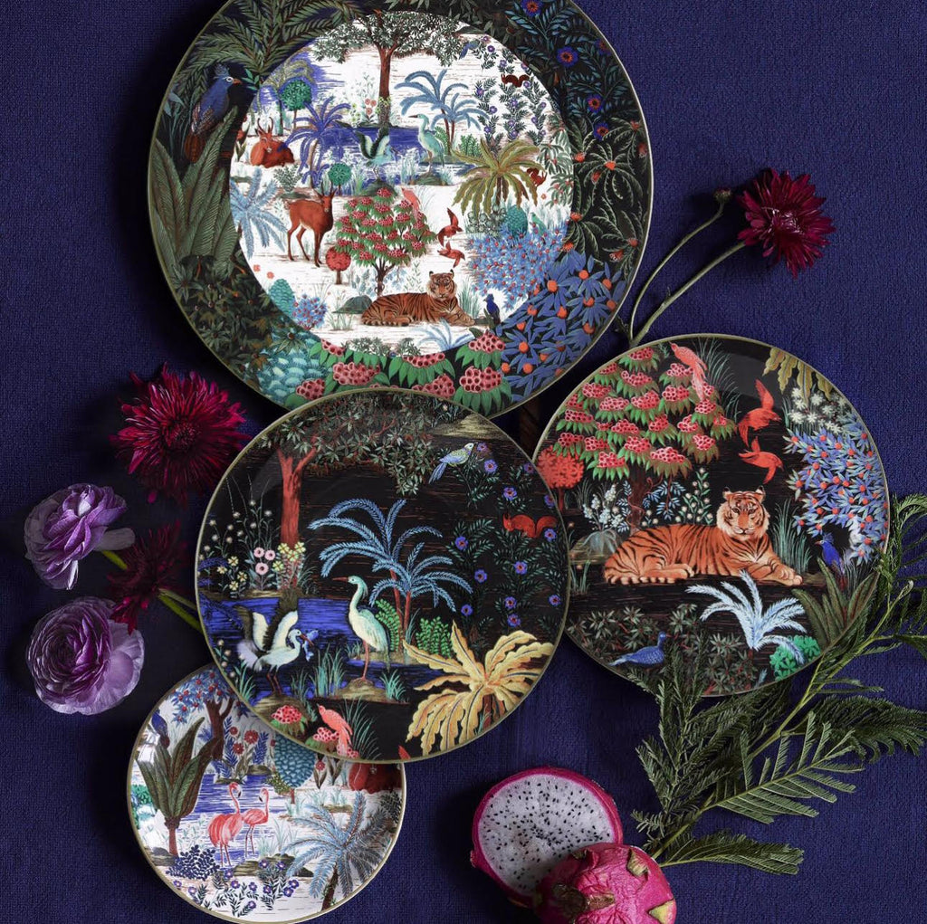 Gien, Jardin du palais, Cake platter.