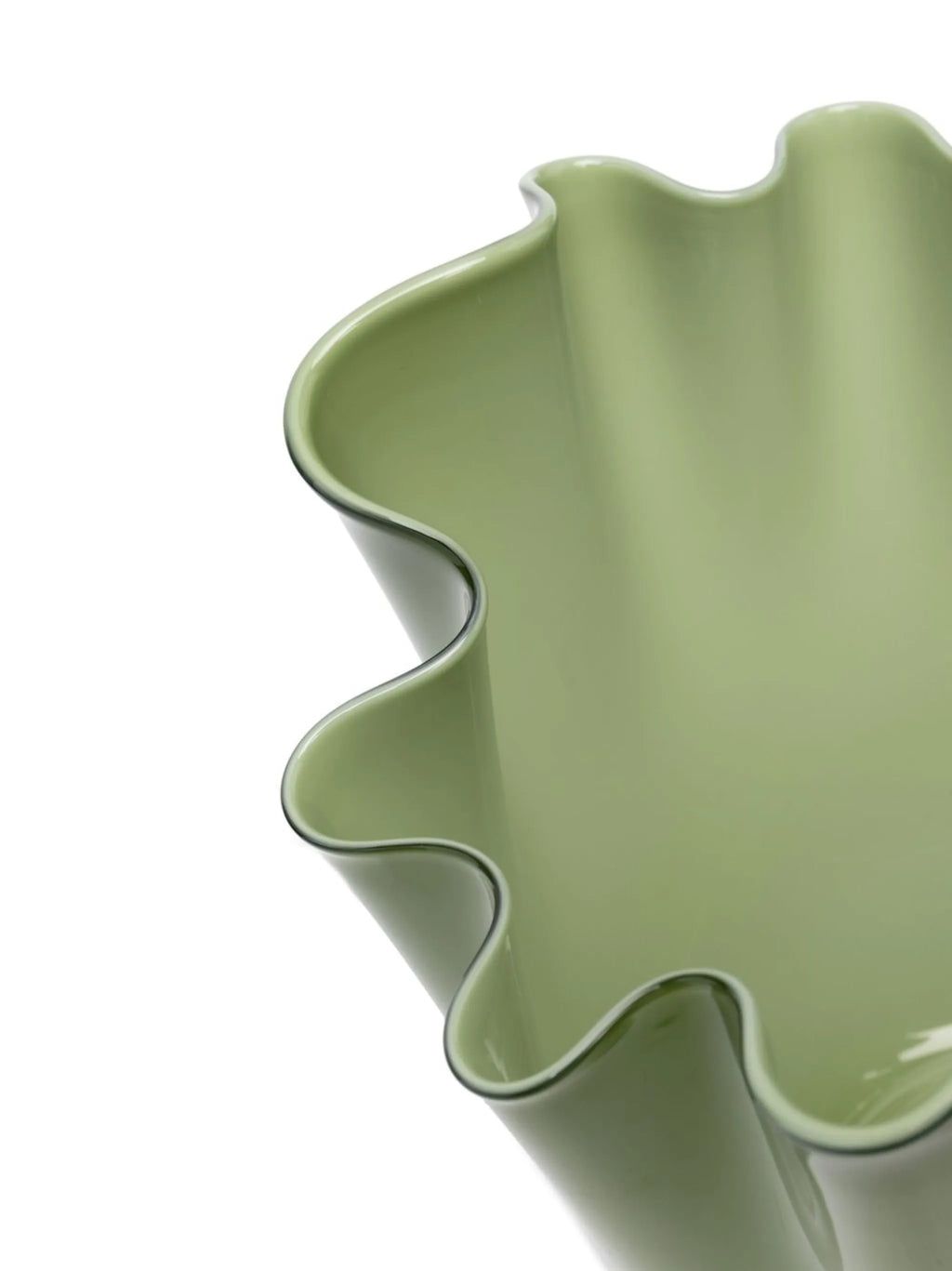 Fazzoletto, Large sculptural glass vase